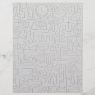 Abstrakt Graffiti Flyer