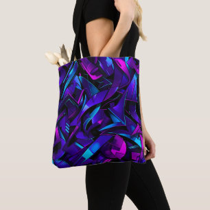 Abstrakt Graffiti Street Swirl Tygkasse