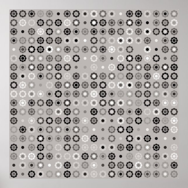 Abstrakt, grafik, grafik och  i mönster poster (Framsidan)