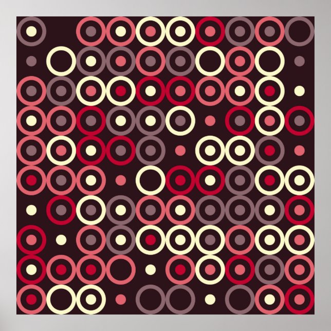 Abstrakt, grafik, grafik och  i mönster poster (Framsidan)