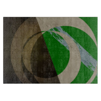 Abstrakt grafisk skärbräda