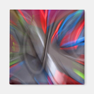 Abstrakt grafitti magnet