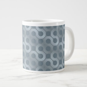Abstrakt-grått-bakgrund Jumbo Mugg