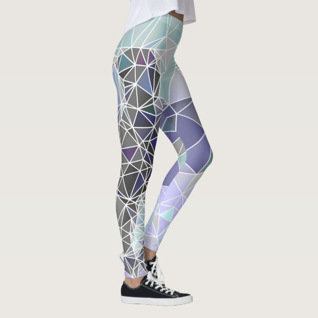 Abstrakt Great dane Leggings (Höger)