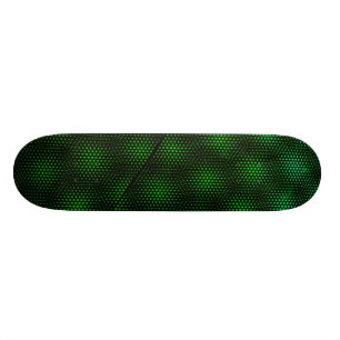 Abstrakt grön bakgrund old school skateboard bräda 21,6 cm