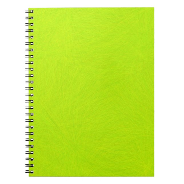 Abstrakt Grön Lime Anteckningsbok (Framsidan)