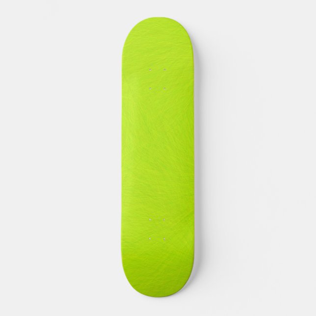 Abstrakt Grön Lime Mini Skateboard Bräda 18,5 Cm (Framsida)