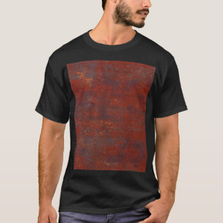 Abstrakt grunge rosty struktur: realistisk stucco t shirt