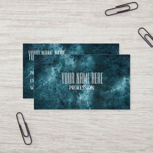 Abstrakt grunge struktur visitkort (Fram/Back In Situ)