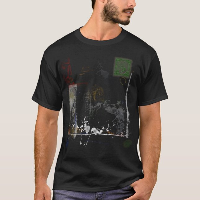 Abstrakt Grunge Tee (Framsida)