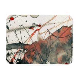 Abstrakt grungebakgrund, bläckstruktur. 5 magnet