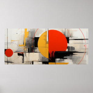 Abstrakt grungebakgrund poster