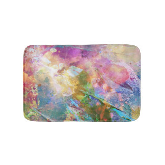 Abstrakt grungestruktur med vattenfärg målar 3 badrumsmatta