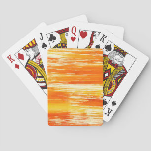 Abstrakt gul bakgrund från vattenfärg casinokort