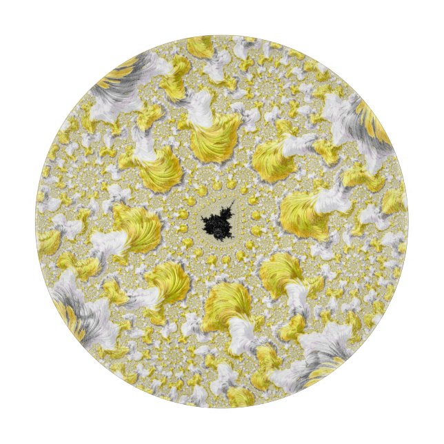 Abstrakt Guld Fractal (Framsidan)