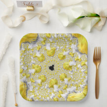 Abstrakt Guld Fractal