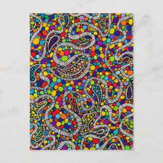 Abstrakt Gumball Factory Art Design Postkort Vykort