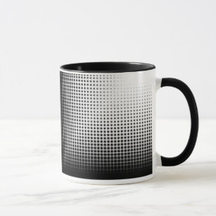 Abstrakt Halftone Mugg