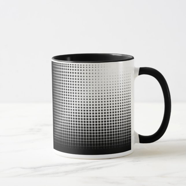 Abstrakt Halftone Mugg (Höger)