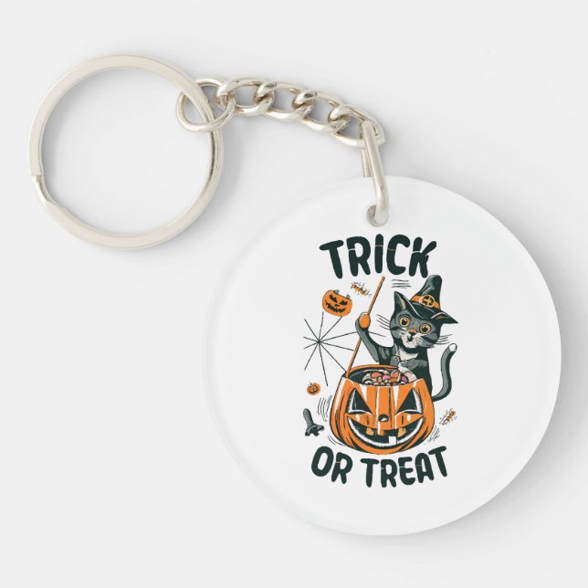 Abstrakt Halloween Katt (Framsidan)