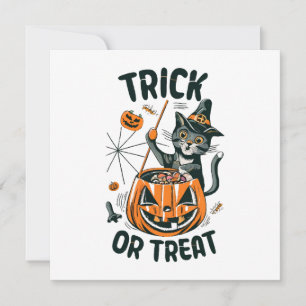 Abstrakt Halloween-katt