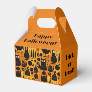 Abstrakt Halloween Presentaskar