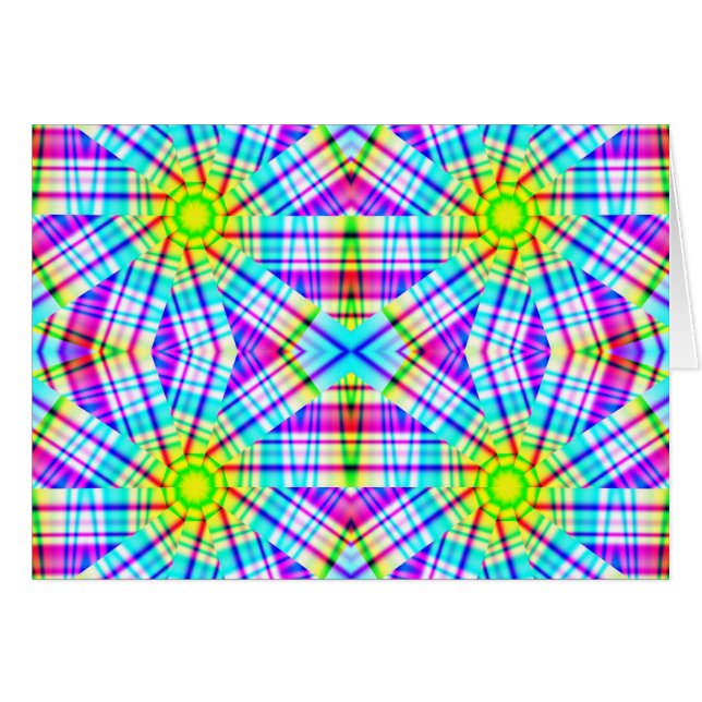 Abstrakt Hälsningskort (Framsidan Horizontal)