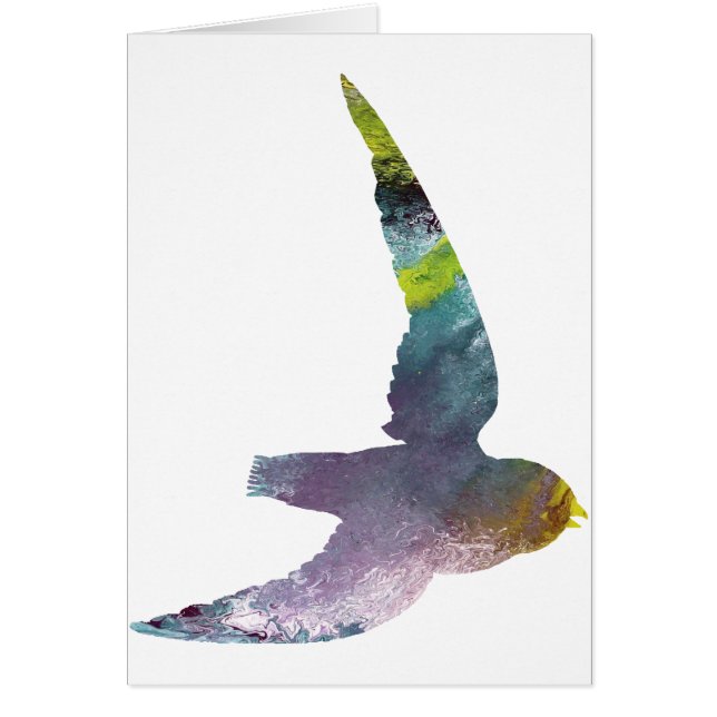 Abstrakt Hälsningskort (Framsidan)