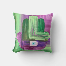 Abstrakt Hamsa Pillow Kudde