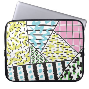 Abstrakt hand plockade, bakgrund 3 laptop fodral