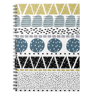 Abstrakt hand plockade, kreativet vintage struktur anteckningsbok