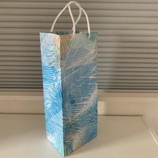 Abstrakt Handflatan Löv Botaniska Blommigten