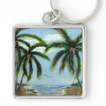 Abstrakt Handflatan Träd