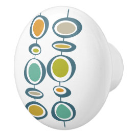 Abstrakt Hängande cirklar Mid Century Modern Knopp