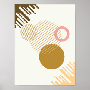 Abstrakt Harmony Poster