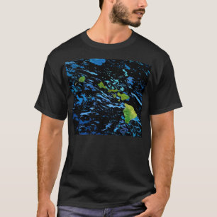 Abstrakt Hawaiian Islands Chain Manar T-Shirt