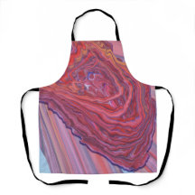 Abstrakt Heart Design Allt-over-utskrift Apron
