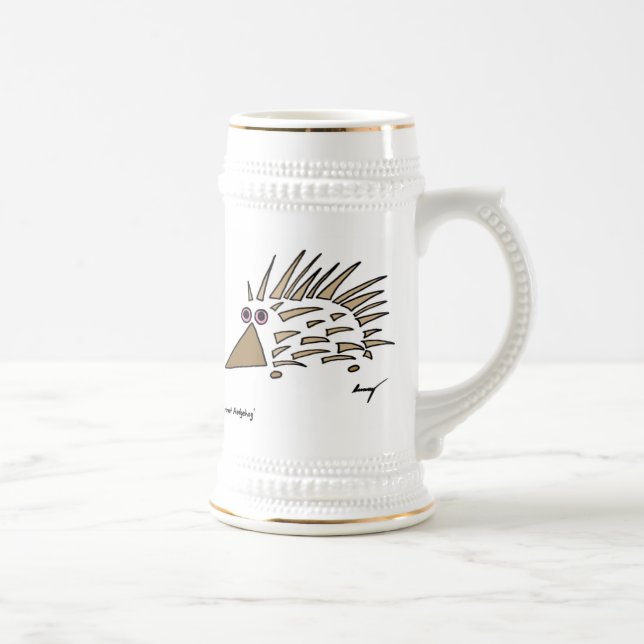 Abstrakt Hedgehog Stein Sejdel (Höger)