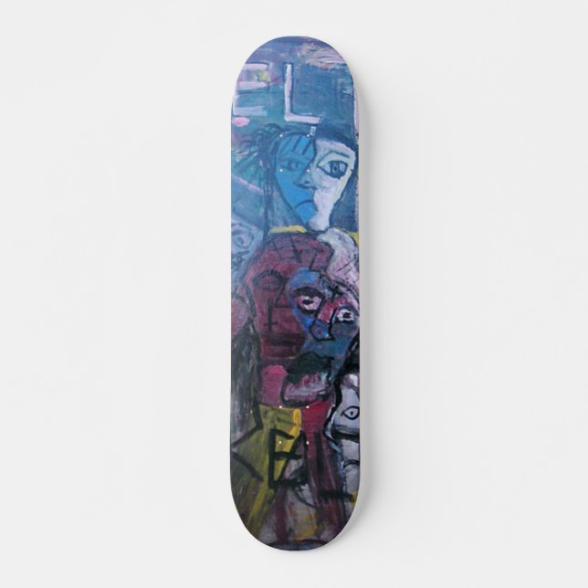 ABSTRAKT HELTER SKELTER SKATEBOARD BRÄDA 19,5 CM (Framsida)
