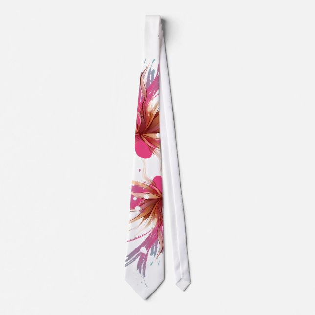 Abstrakt Hibiscus Flower Slips (Framsida)