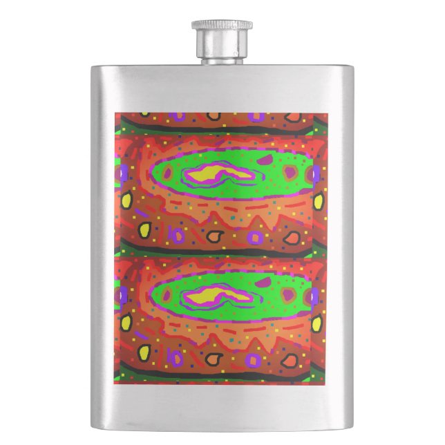 ABSTRAKT HIPPY ART RETRO FICKPLUNTA (Framsidan)