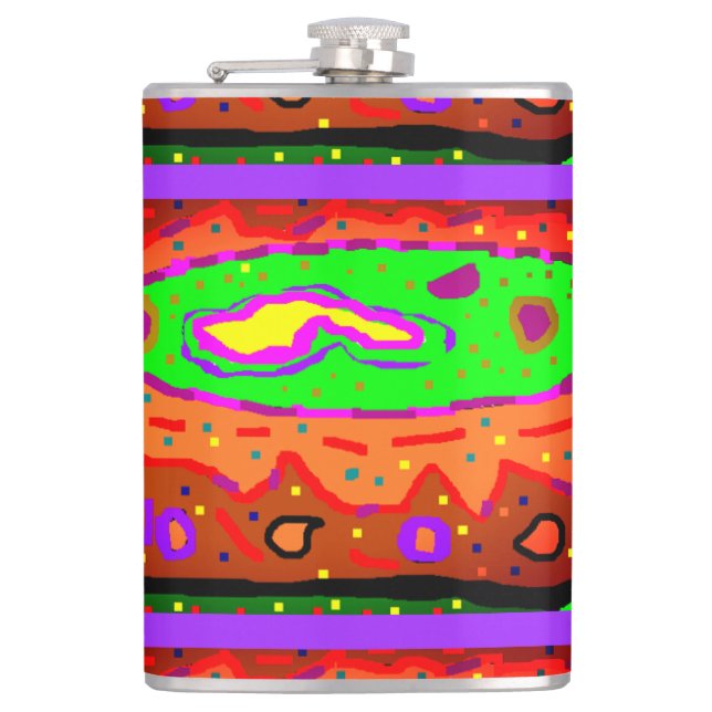 ABSTRAKT HIPPY ART RETRO FICKPLUNTA (Framsidan)