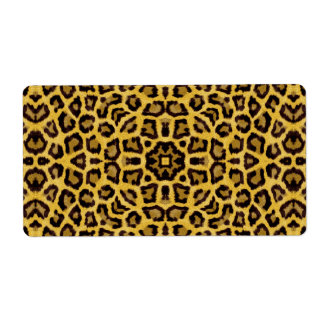 Abstrakt Hipster Cheetah Animal Print Fraktsedel