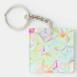 Abstrakt Hologram Faux Colorful Mönster