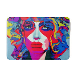 Abstrakt Honung Badrumsmatta