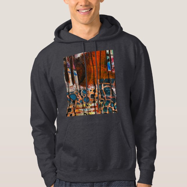 Abstrakt Hoodie (Framsida)