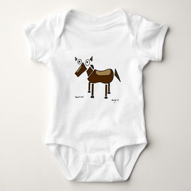 Abstrakt Horse Shirts Tee (Framsida)