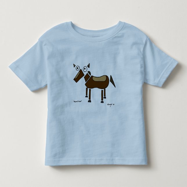 Abstrakt Horse Shirts Tröja (Framsida)
