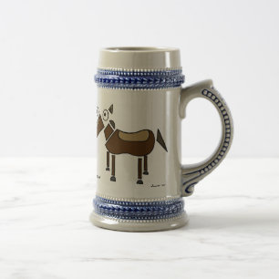 Abstrakt Horse Stein Sejdel