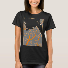 Abstrakt. Höstbuskar T Shirt